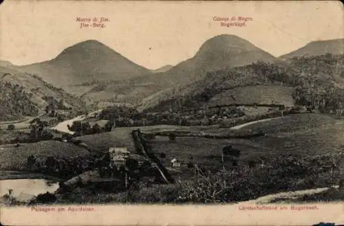 Ak Paraguay, Amambay, Fluss Aquidabán, Berge