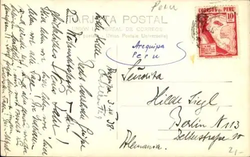 Ak Arequipa Peru, Panorama