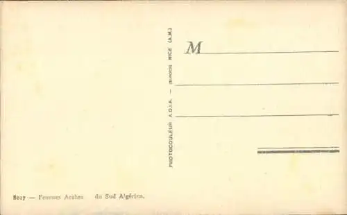Ak Algerien, Barbusige Frauen, Maghreb