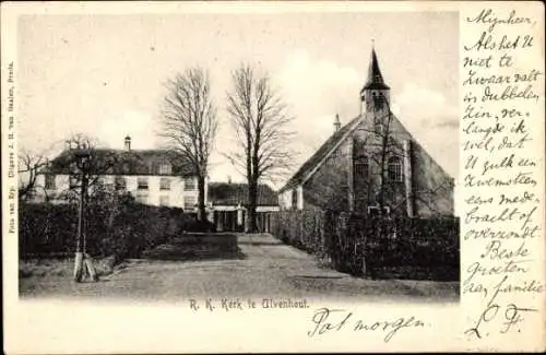 Ak Ulvenhout Nordbrabant Niederlande, Römisch-katholische Kirche