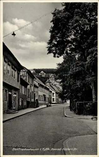 Ak Bad Frankenhausen im Kyffhäuserkreis, Konrad Küster Straße