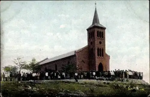 Ak Windhoek Windhuk Namibia Deutsch Südwestafrika, Kirche der Eingeborenen