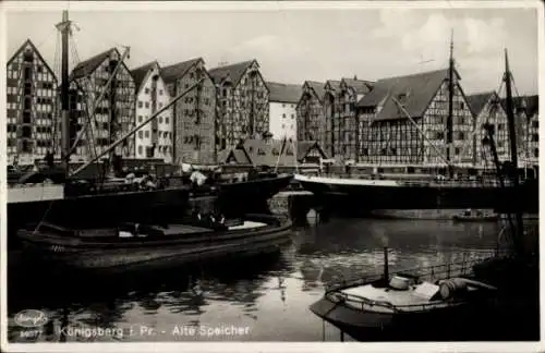 Ak Kaliningrad Königsberg Ostpreußen, Alte Speicher