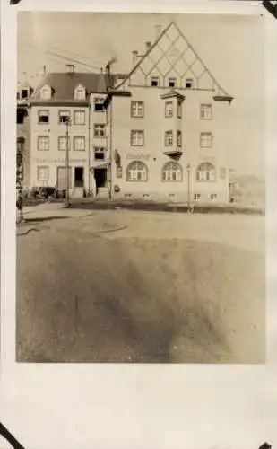 Foto Ak Marienthal Zwickau in Sachsen, Gasthof zur Tanne, Geschäft