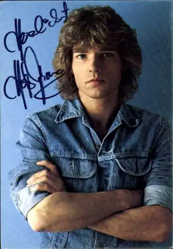 Ak Schauspieler und Sänger Holger Thomas, Portrait, Autogramm