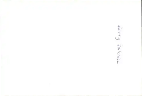 Ak Moderator Harry Valérien, Portrait, Autogramm