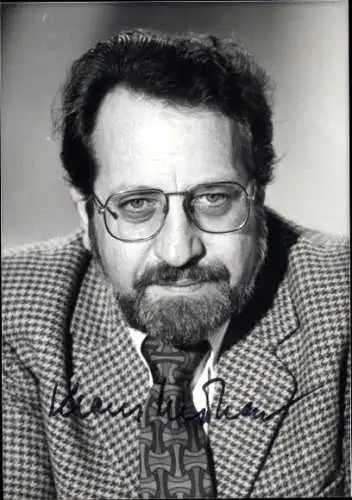 Ak Schauspieler Klaus Stephan, Portrait, Autogramm