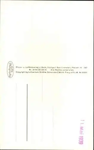 Ak Judenbach Föritztal in Thüringen, Fliegeraufnahme
