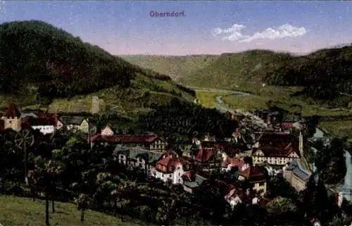 Ak Oberndorf am Neckar, Gesamtansicht