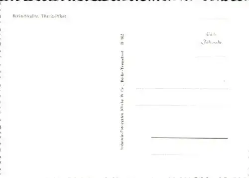 Ak Berlin Steglitz, Titania Palast, Busse, Straßenbahn