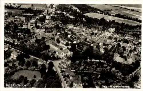 Ak Bad Oldesloe in Holstein, Fliegeraufnahme