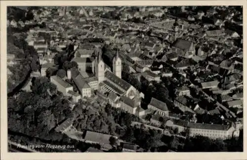 Ak Freising in Oberbayern, Fliegeraufnahme