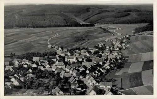 Ak Riedöschingen Blumberg am Schwarzwald, Fliegeraufnahme