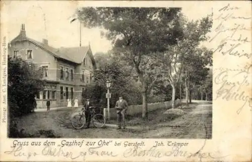 Ak Garstedt Lüneburger Heide Niedersachsen, Gasthof zur Ohe