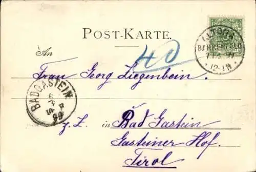 Ak Hamburg Altona Bahrenfeld, Wagnerstraße