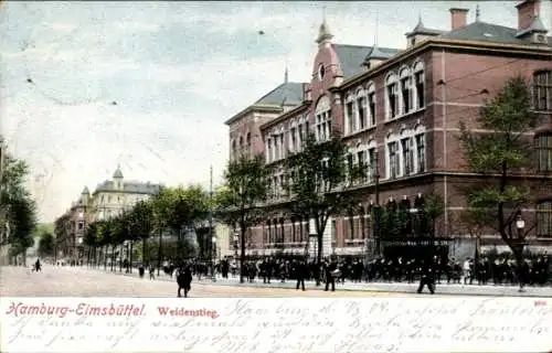 Ak Hamburg Eimsbüttel, Weidenstieg