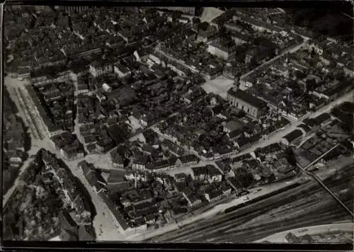 Foto Ansbach, Fliegeraufnahme