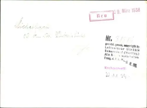 Foto Michelbach ?, Fliegeraufnahme