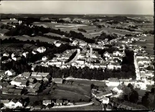 Foto Pfarrkirchen in Niederbayern, Fliegeraufnahme