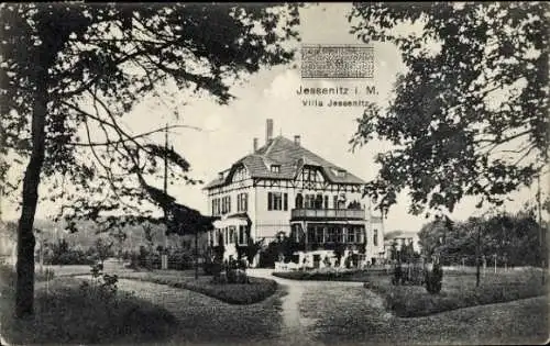 Ak Jessenitz Lübtheen in Mecklenburg, Villa Jessenitz