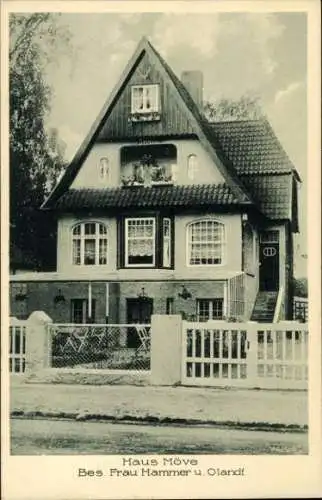 Ak Ostseebad Timmendorfer Strand, Haus Möve, Inh. Frau Hammer und Olandt