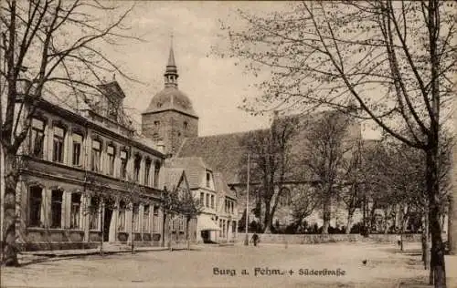 Ak Burg auf der Insel Fehmarn, Süderstraße