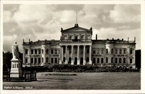 Ak Putbus auf der Insel Rügen, Schloss