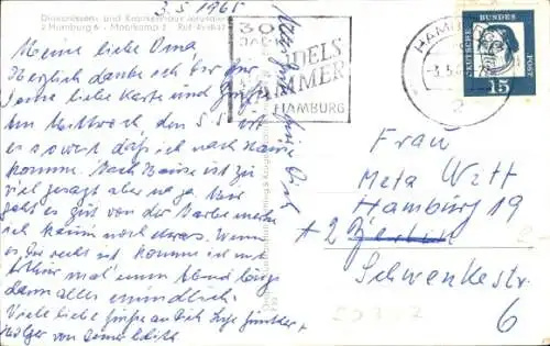 Ak Hamburg Eimsbüttel, Diakonissen u. Krankenhaus Jerusalem