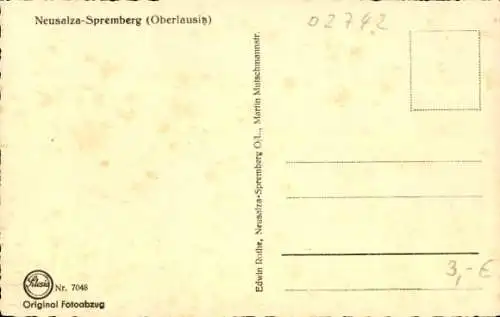 Ak Neusalza Spremberg in Sachsen, Totalansicht