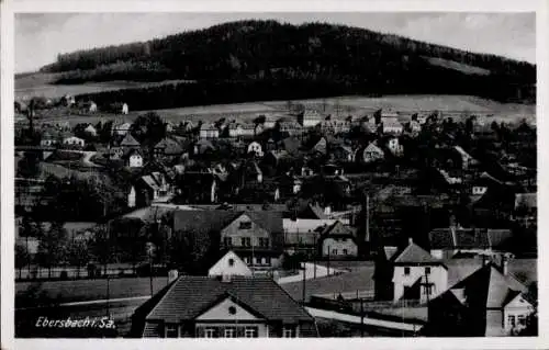 Ak Ebersbach in Sachsen Oberlausitz, Totalansicht, Blick von der Humboldtbaude