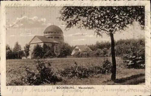 Ak Bückeburg im Kreis Schaumburg, Mausoleum