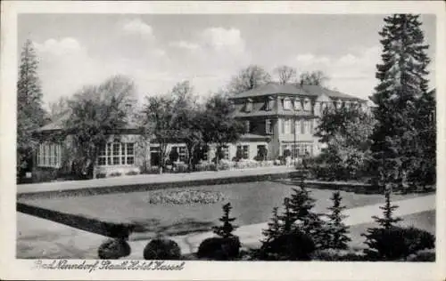 Ak Bad Nenndorf an der Weser, Staatl. Hotel Kassel