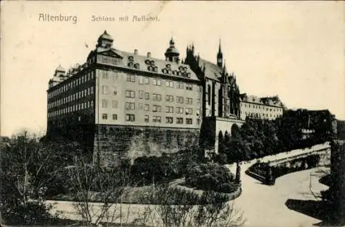 Ak Altenburg in Thüringen, Herzogl. Residenzschloss