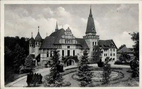 Ak Bernburg an der Saale Salzlandkreis, Kurhaus, Erich Matare