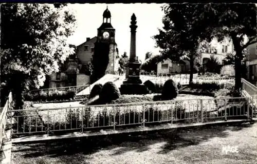 Ak Varennes en Argonne Meuse, Monument