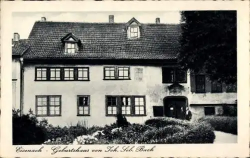 Ak Lutherstadt Eisenach in Thüringen, Geburtshaus von Johann Sebastian Bach