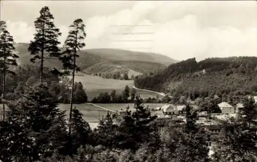 Ak Gräfenroda in Thüringen, Blick ins Lütschetal