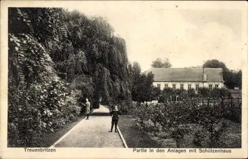 Ak Treuenbrietzen in Brandenburg, Schützenhaus