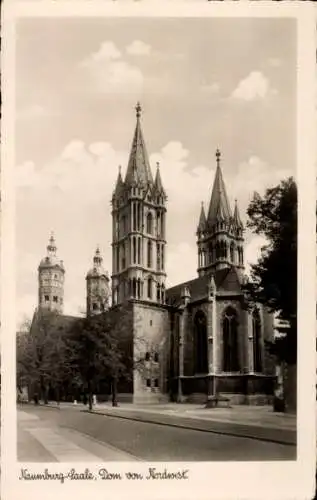 Ak Naumburg an der Saale, Dom von Nordwest