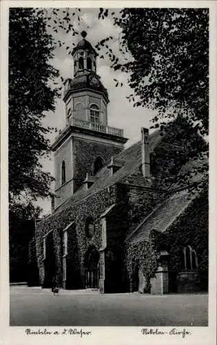 Ak Rinteln an der Weser, Nikolai Kirche