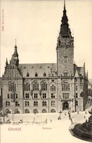 Ak Elberfeld Wuppertal, Rathaus