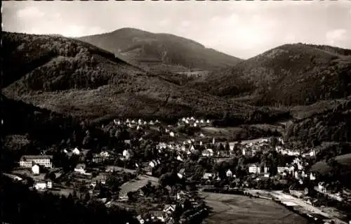 Ak Bad Herrenalb im Schwarzwald, Panorama