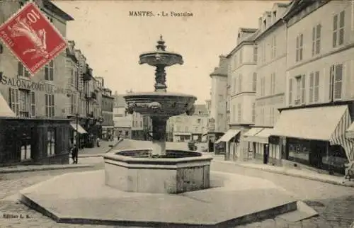 Ak Mantes Yvelines, Fontaine