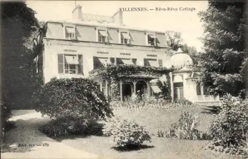 Ak Villennes sur Seine Yvelines, Reva-Reva Cottage