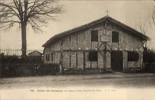 Ak Saint Vincent de Paul Landes, Maison des Ranquines