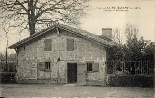 Ak Saint Vincent de Paul Landes, Berceau, Maison de Ranquines