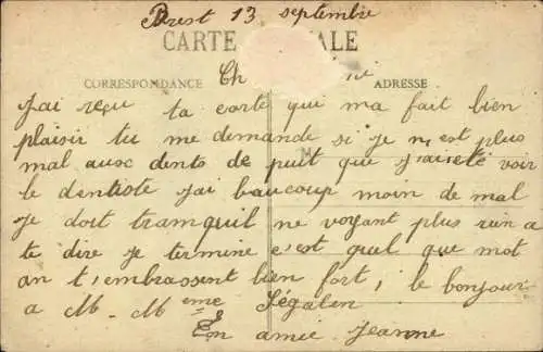 Ak Brest Finistère, Ouverture du Grand Pont La Manoeuvre du Cabestan