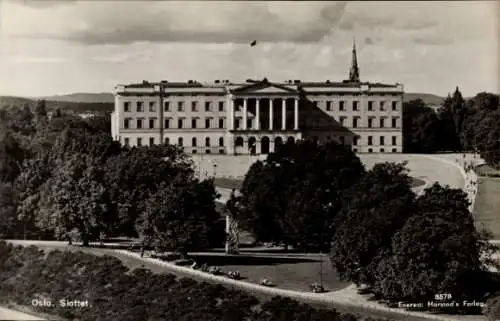 Ak Oslo Norwegen, Schloss