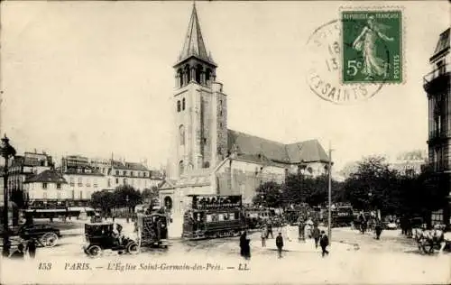 Ak Paris VI, Kirche Saint Germain des Prés