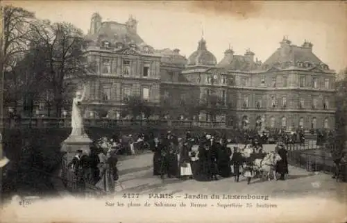 Ak Paris VI, Jardin du Luxembourg